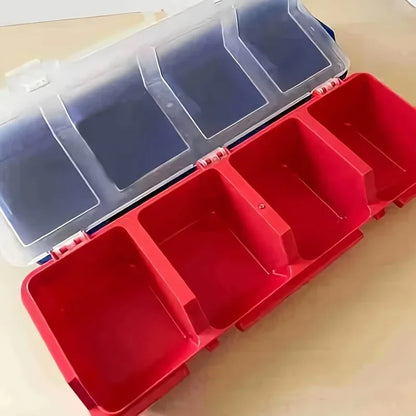 HookUpCo. Multi-Compartment Organizer Box for Small Parts
