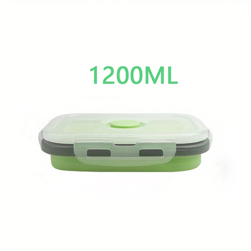 HookUpCo. Eco-Friendly Folding Lunch Box Set
