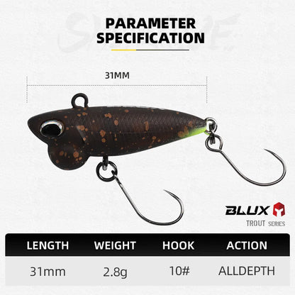 HookUpCo. Nano Fishing Lure 31mm - HookUpCo.