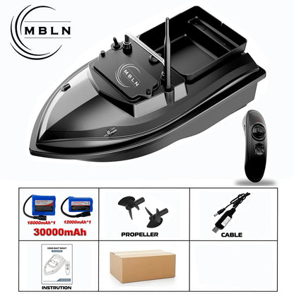 Remote Control Bait Boat with 2kg Capacity