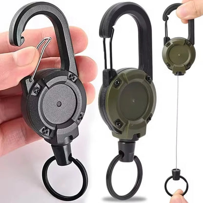HookUpCo Heavy Duty Retractable Carabiner