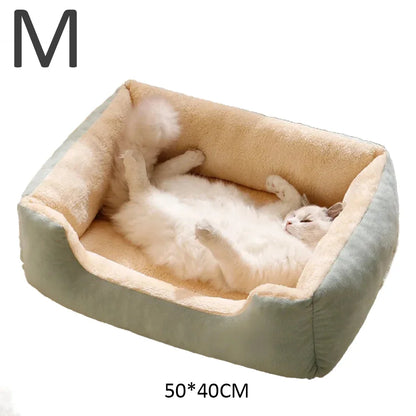 HookUpCo. Cozy Cat Bed with Plush Cushion