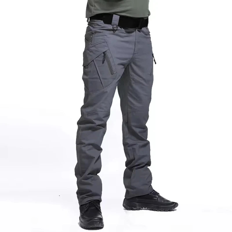 Premium Tactical Cargo Pants Men's Casual Outdoor Climbing Hiking Camping Multi-Pocket Long Pants