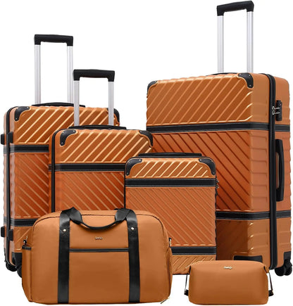 HookUpCo. Hardshell Luggage Set
