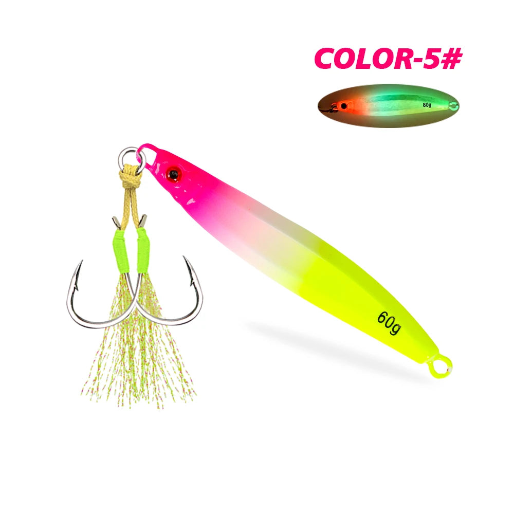 HookUpCo. Luminous Jigging Lure - HookUpCo.