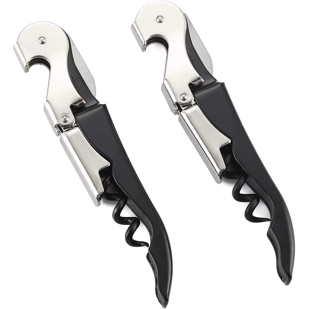 Stainless Steel Double-Hinged Wine Opener