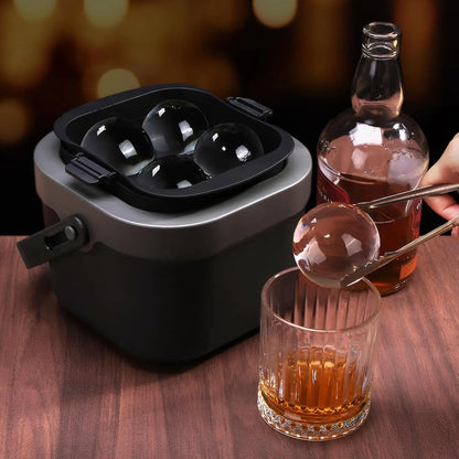 HookUpCo. Crystal Clear Ice Sphere Maker Set