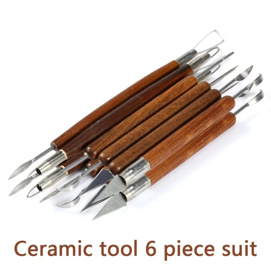 Wooden Handle Sculpting Tool Set
