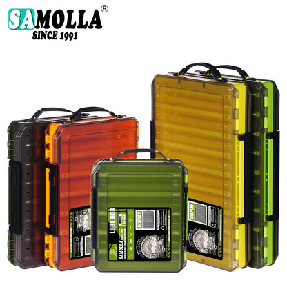 HookUpCo. Double-Sided Fishing Tackle Box - HookUpCo.