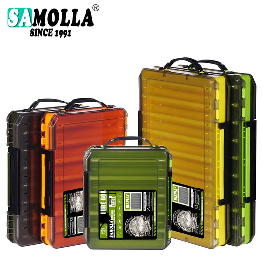 HookUpCo. Double-Sided Fishing Tackle Box - HookUpCo.