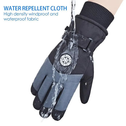 Waterproof Touch Screen Snow Gloves for Winter Sports