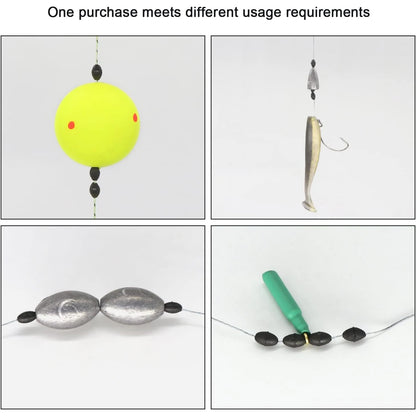 HookUpCo. 60-Piece Fishing Bobber Set - HookUpCo.