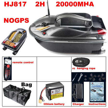 HookUpCo. GPS Bait Boat for Night Fishing