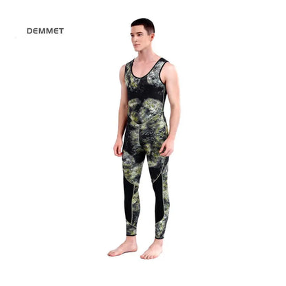 3mm Camouflage Wetsuit for Spearfishing and Diving