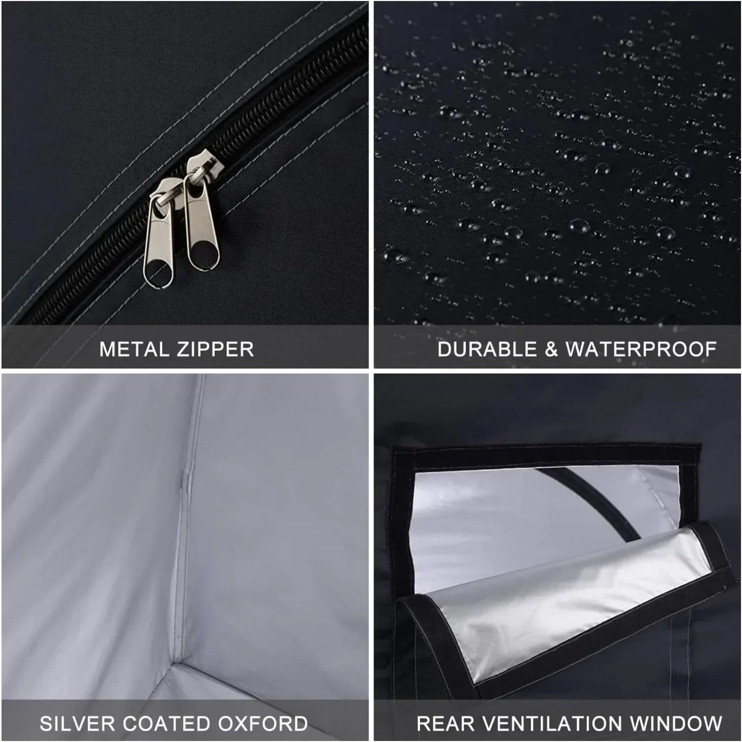 Spacious Waterproof Bike Storage Tent