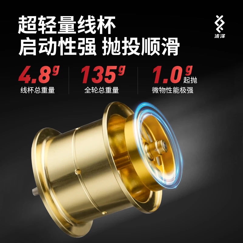 HookUpCo. Takizawa B71 Lightweight Baitcasting Reel - HookUpCo.