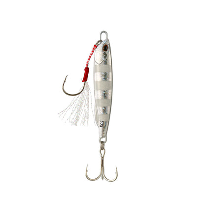HookUpCo. Metal Cast Jig Spoon for Sea Bass - HookUpCo.