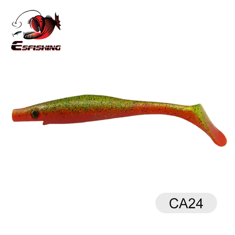 HookUpCo. Hog Shad Soft Lures for Pike Fishing - HookUpCo.