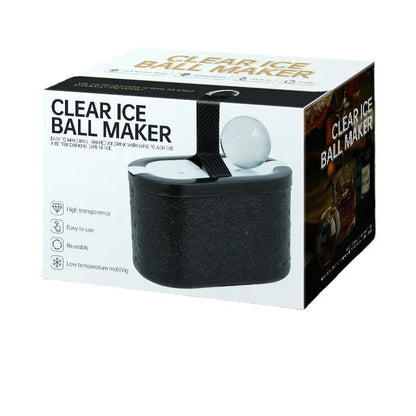 HookUpCo. Whiskey Ice Ball Maker for Perfect Drinks