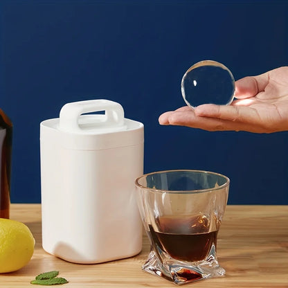 Transparent Large Ice Cube Mold for Whiskey and Cocktails