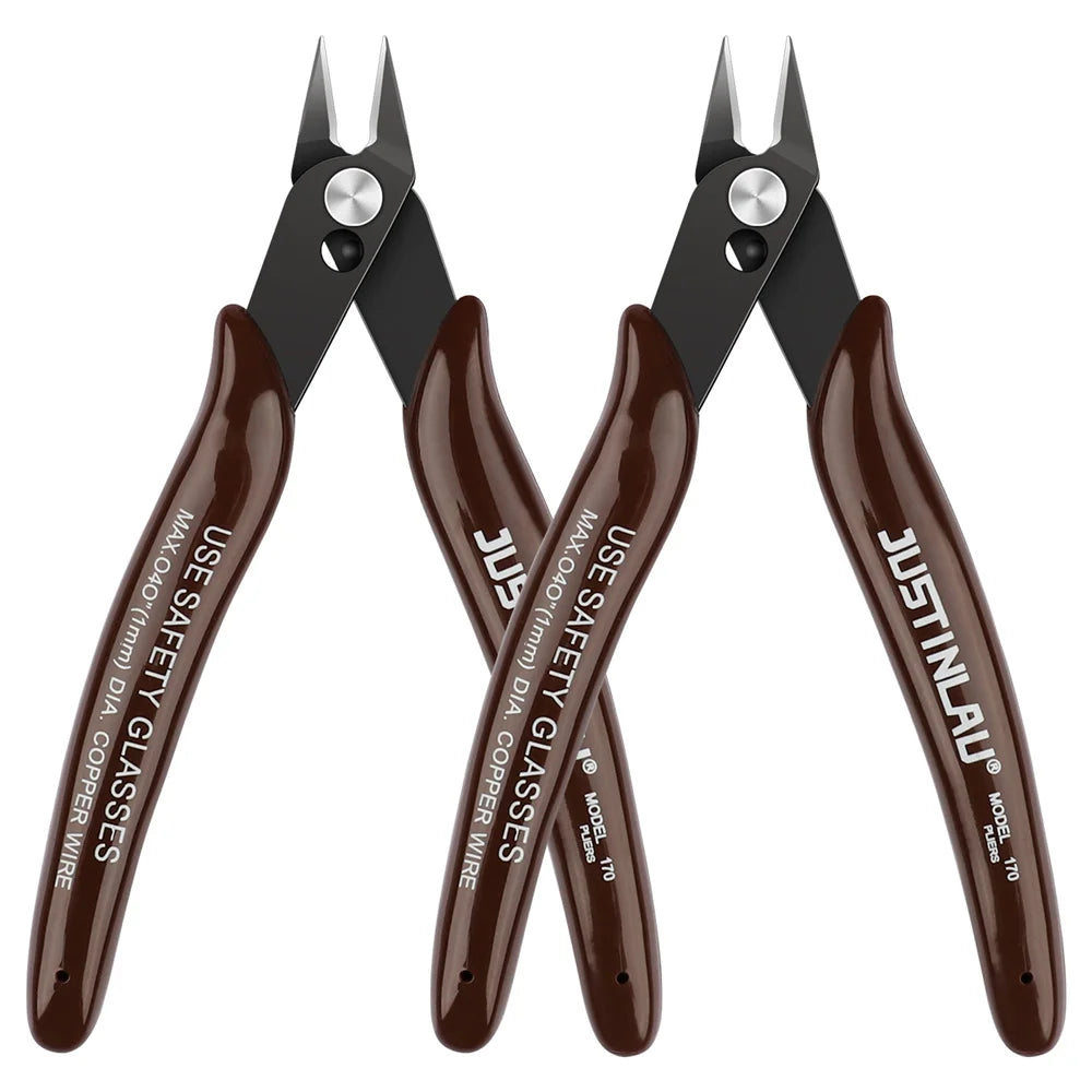 HookUpCo Mini Flush Cut Pliers
