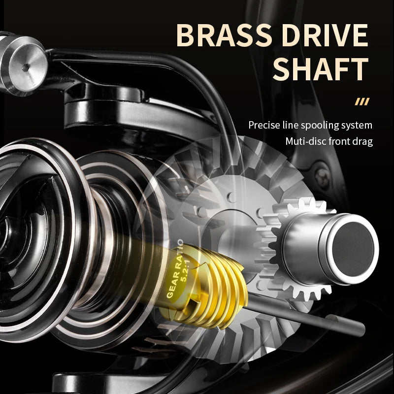 HookUpCo. Ultralight Spinning Reel 10kg Drag - HookUpCo.