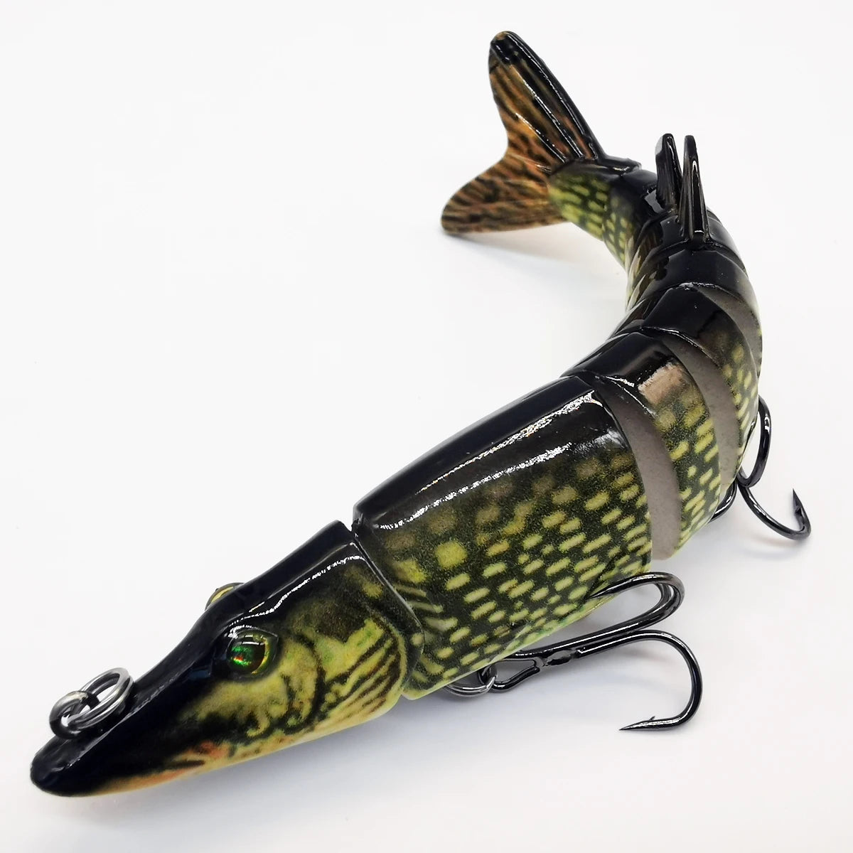 HookUpCo. Multi-Jointed Fishing Lures for Bass