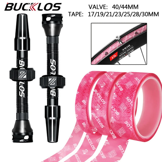 HookUpCo. 40mm Presta Tubeless Valve Set for Bikes - HookUpCo.