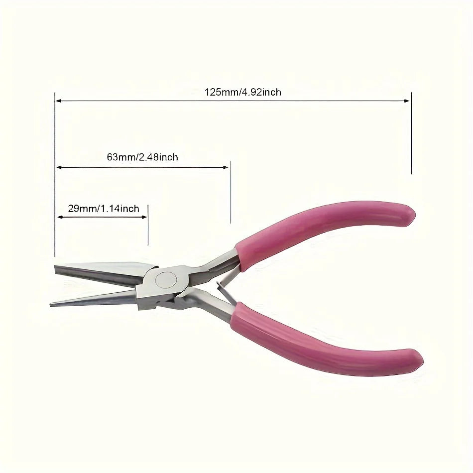 Precision 4.5-Inch Mini Pliers for Jewelry and DIY Projects