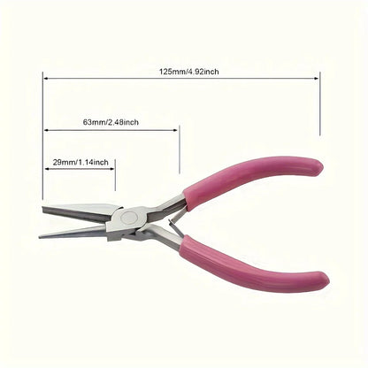 Precision 4.5-Inch Mini Pliers for Jewelry and DIY Projects
