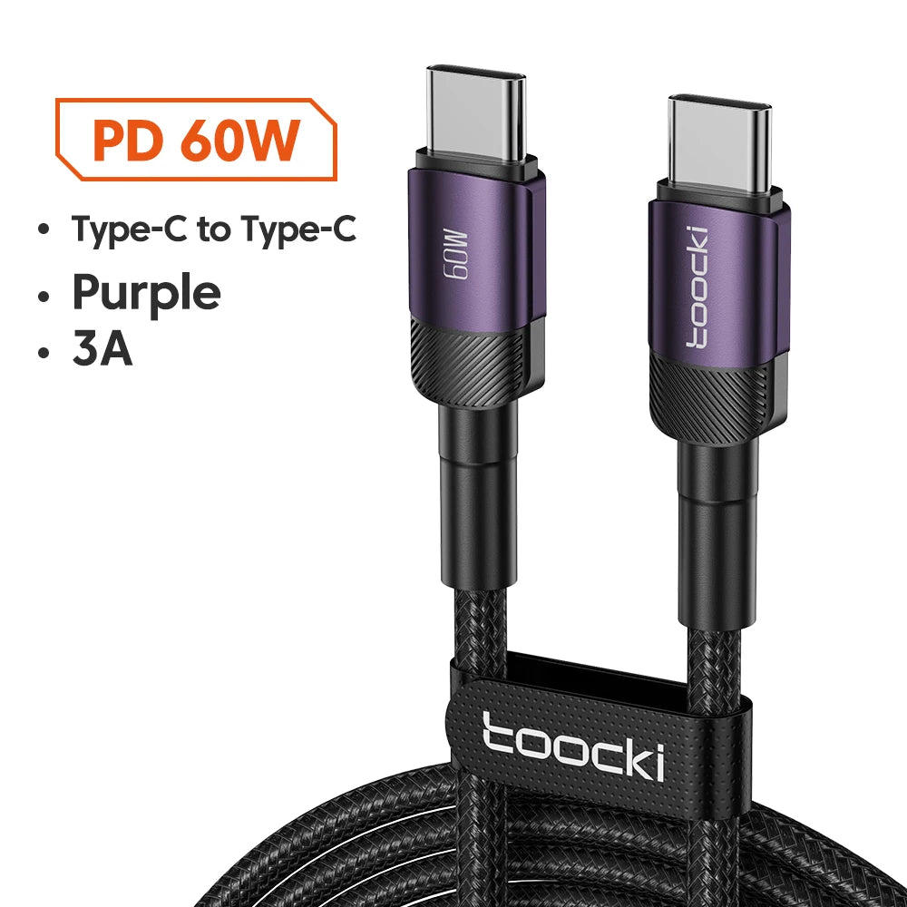 HookUpCo. 100W Type C to USB C Fast Charging Cable