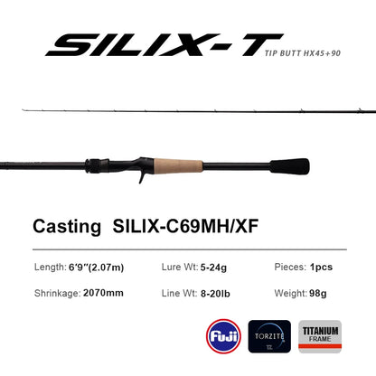 HookUpCo. PureLure Silix-T Fast Action Rod - HookUpCo.