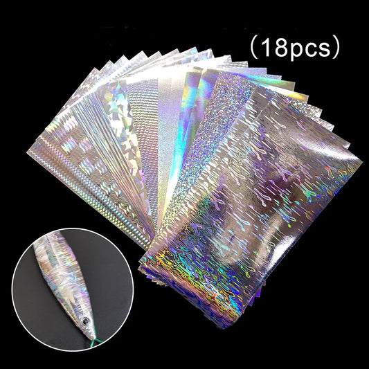 Holographic Fishing Lure Tapes for DIY Baits - HookUpCo.