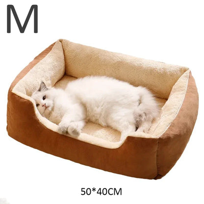 HookUpCo. Cozy Cat Bed with Plush Cushion