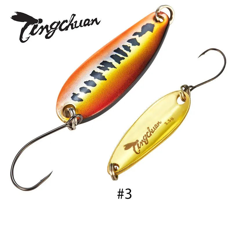 HookUpCo. Metal Spoon Lure for Trout and Bass - HookUpCo.