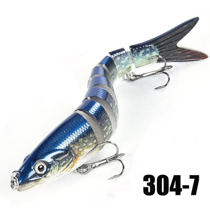 HookUpCo. Multi Jointed Swimbait for Bass Fishing