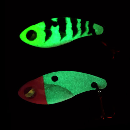 HookUpCo. Mini Metal VIB Fishing Lure Spoon - HookUpCo.