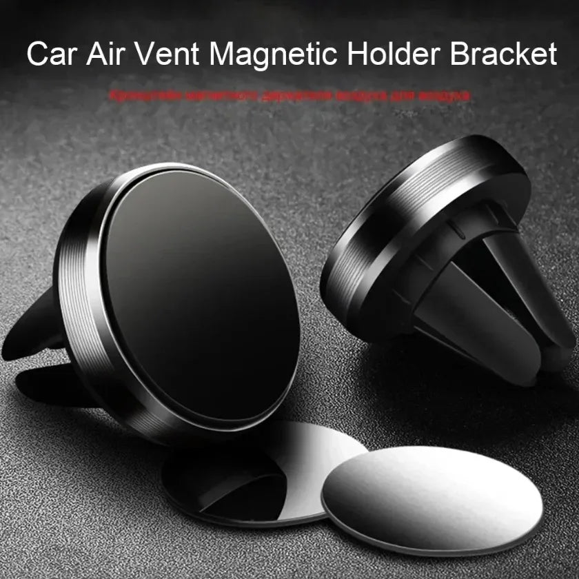 Magnetic Air Vent Phone Holder for Safe Driving Support