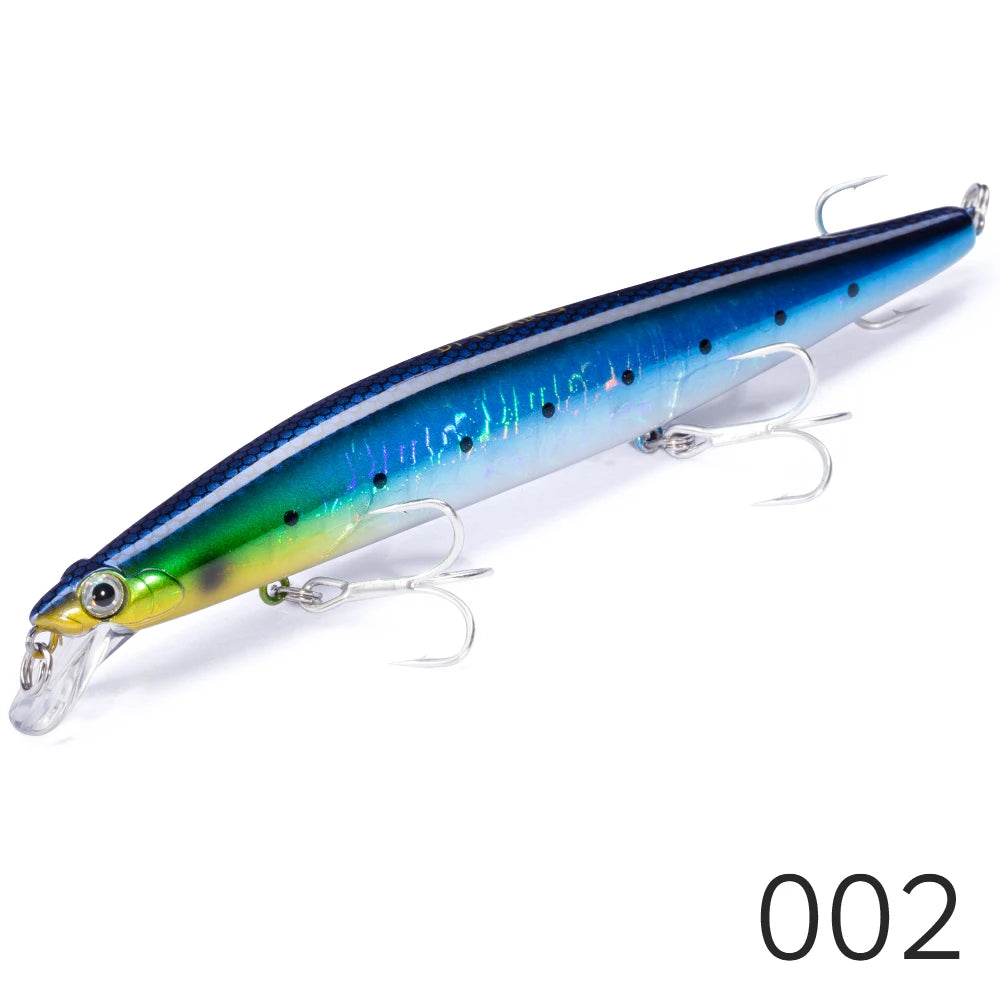 HookUpCo. Luminous Assassin Minnow Fishing Lure - HookUpCo.