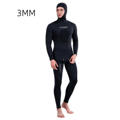 Camouflage Cold Water Diving Spearfishing Neoprene Wetsuit for