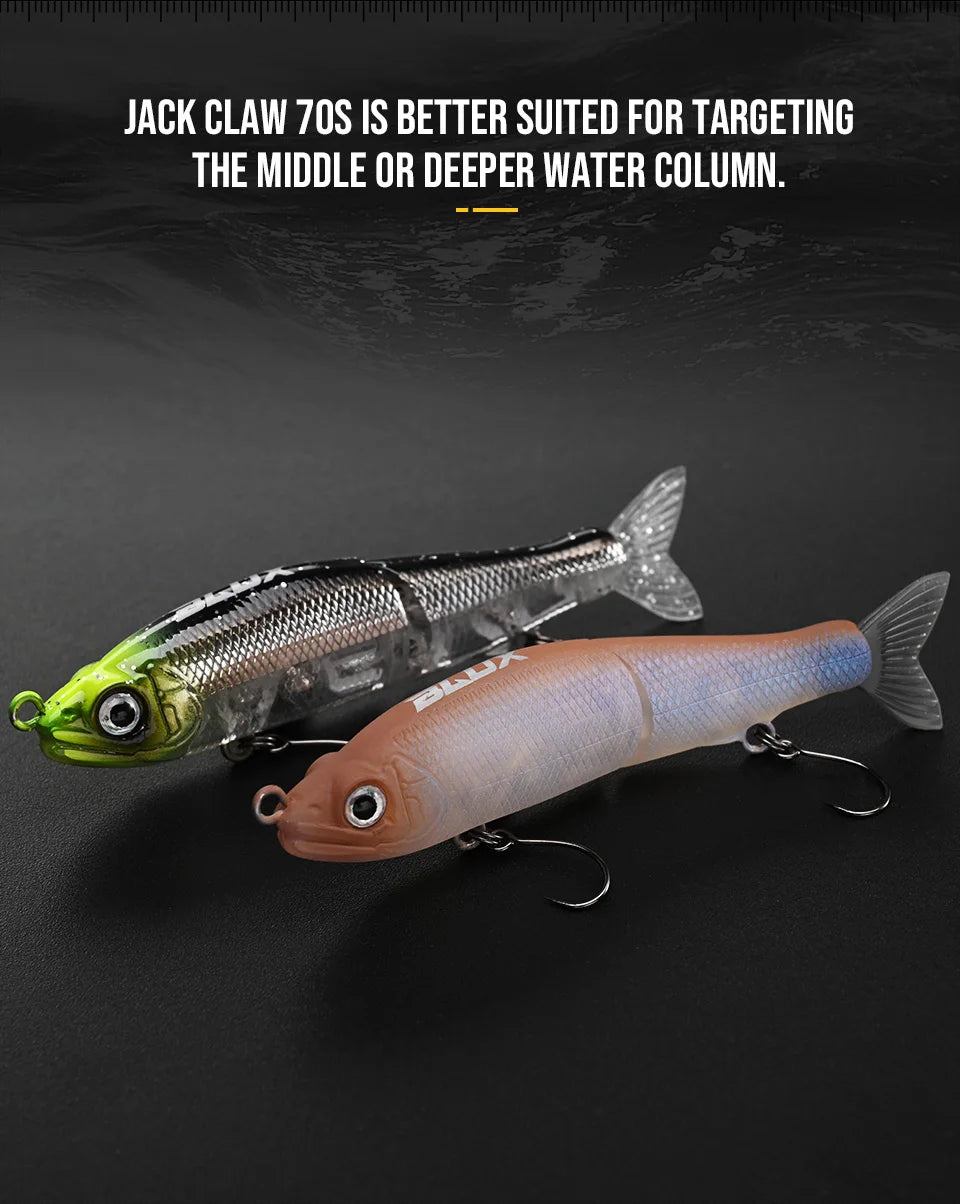 HookUpCo. Sinking Swimbait Lure 70mm - HookUpCo.