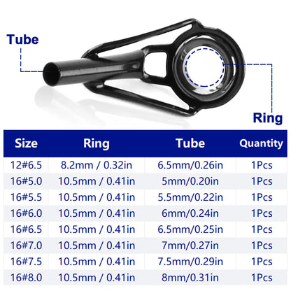 Stainless Steel Fishing Rod Tip Repair Kit - HookUpCo.