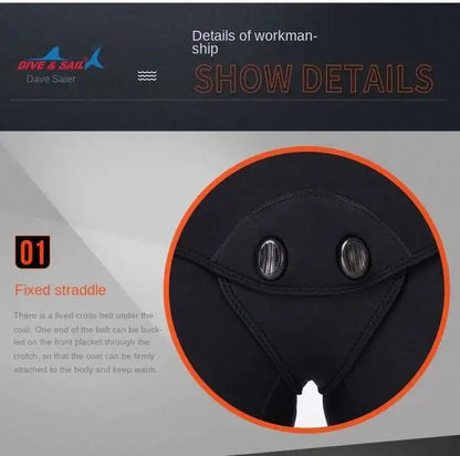 1.5MM CR Neoprene Wetsuit Open Cell Free Diving Suit Camouflage Fullsuit Mens Snorkeling Swimming Spearfishing Wetsuit