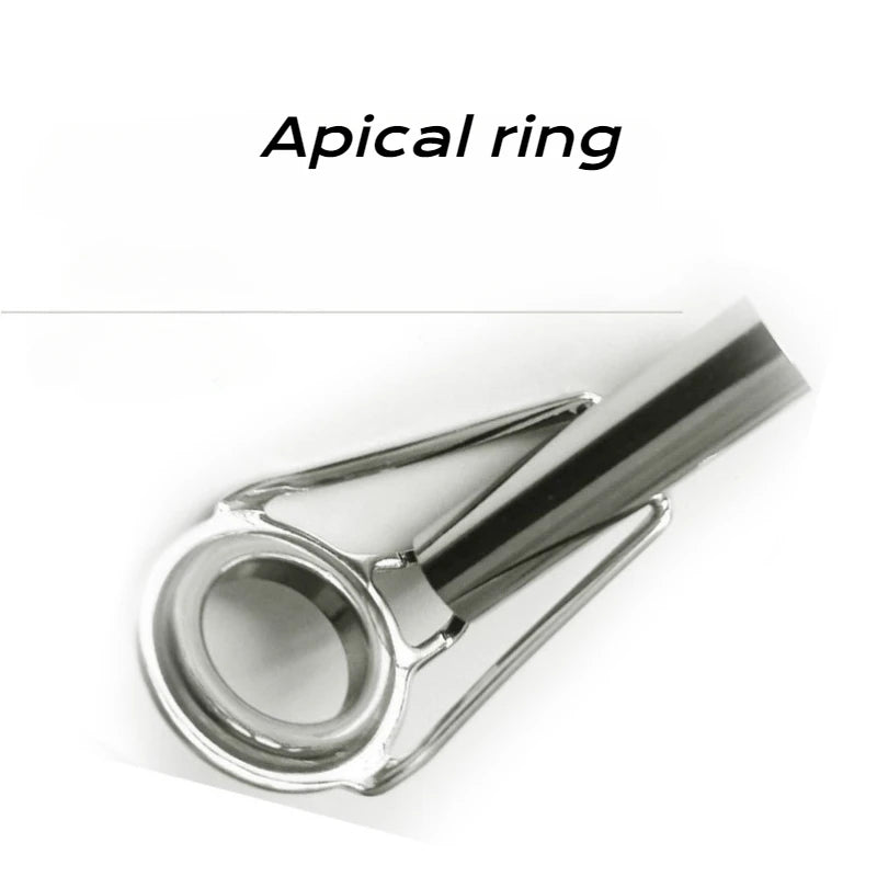 High Carbon Fishing Rod Guide Ring Set - 7 Packs - HookUpCo.