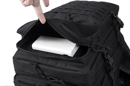 25L/45L Tactical Backpack with Bottle Holder for Outdoor Use