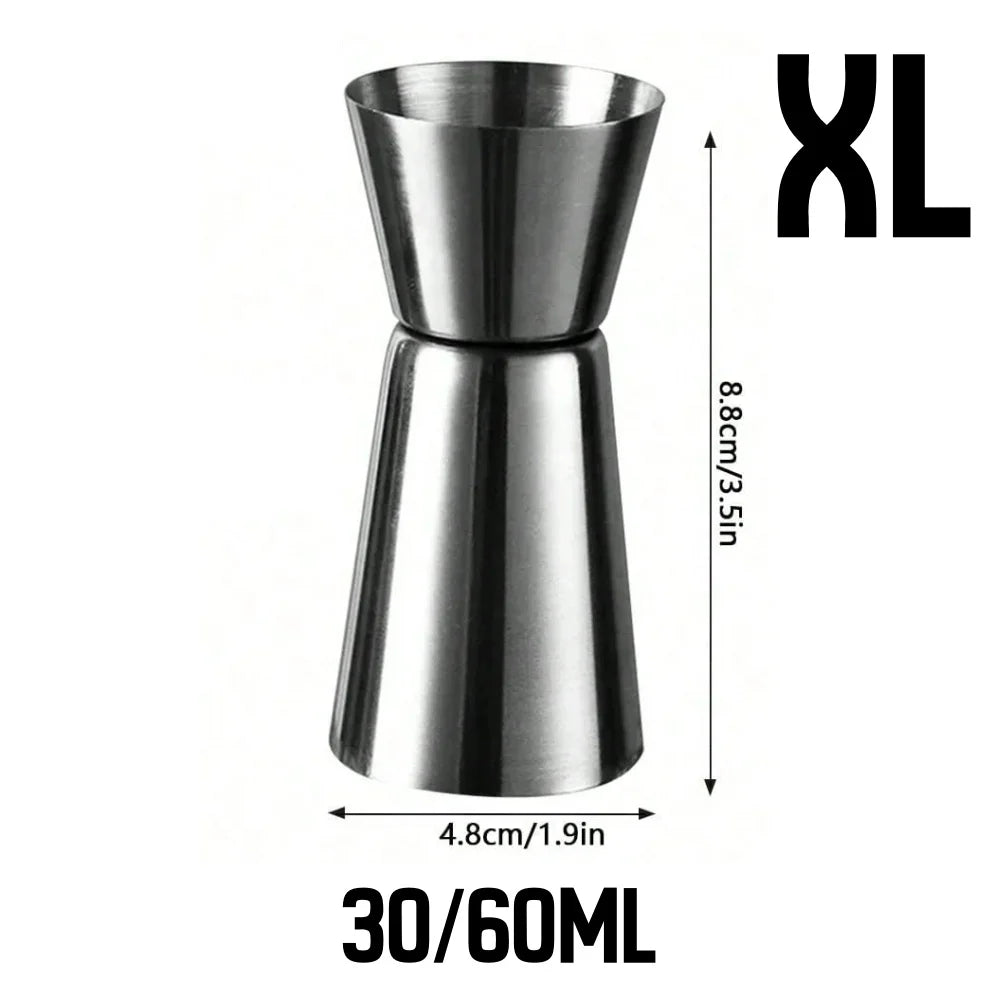 Stainless Steel Dual Shot Cocktail Shaker Tool