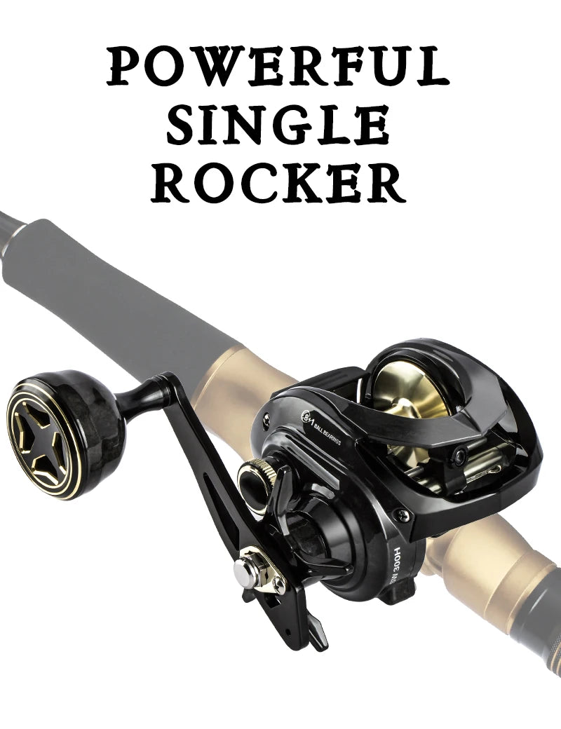 HookUpCo. High-Speed Saltwater Fishing Reel - HookUpCo.