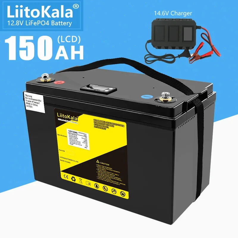 HookUpCo. 12V 100Ah LifePo4 Battery Pack - HookUpCo.