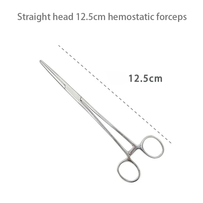 Fishing Plier Scissors with Curved Tip Clamps - HookUpCo.