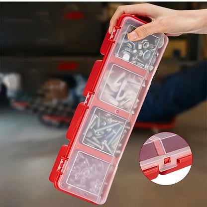 HookUpCo. Multi-Compartment Organizer Box for Small Parts